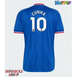 Manchester United Matheus Cunha #10 Udebanetrøje 2026-27 Kort ærmer